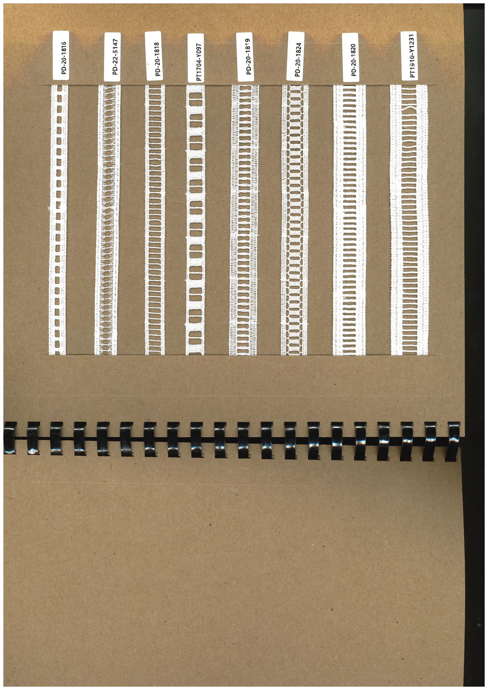 Lace trim sample
