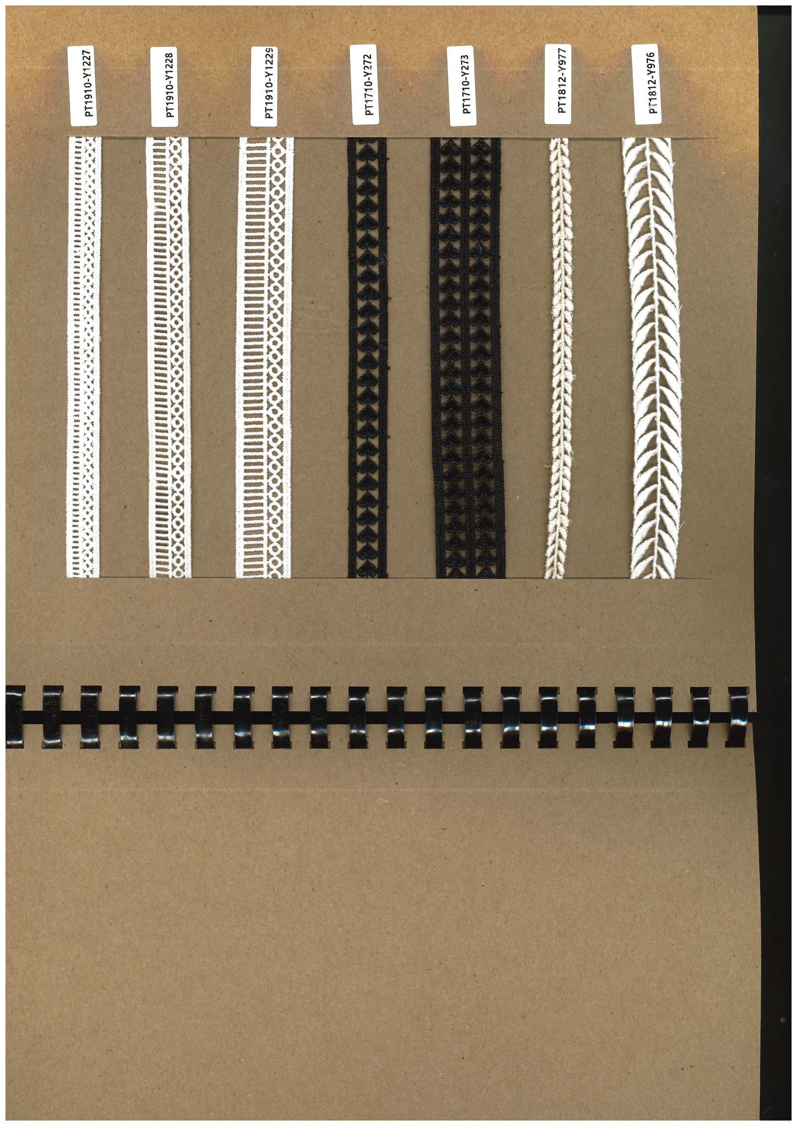 Lace trim sample