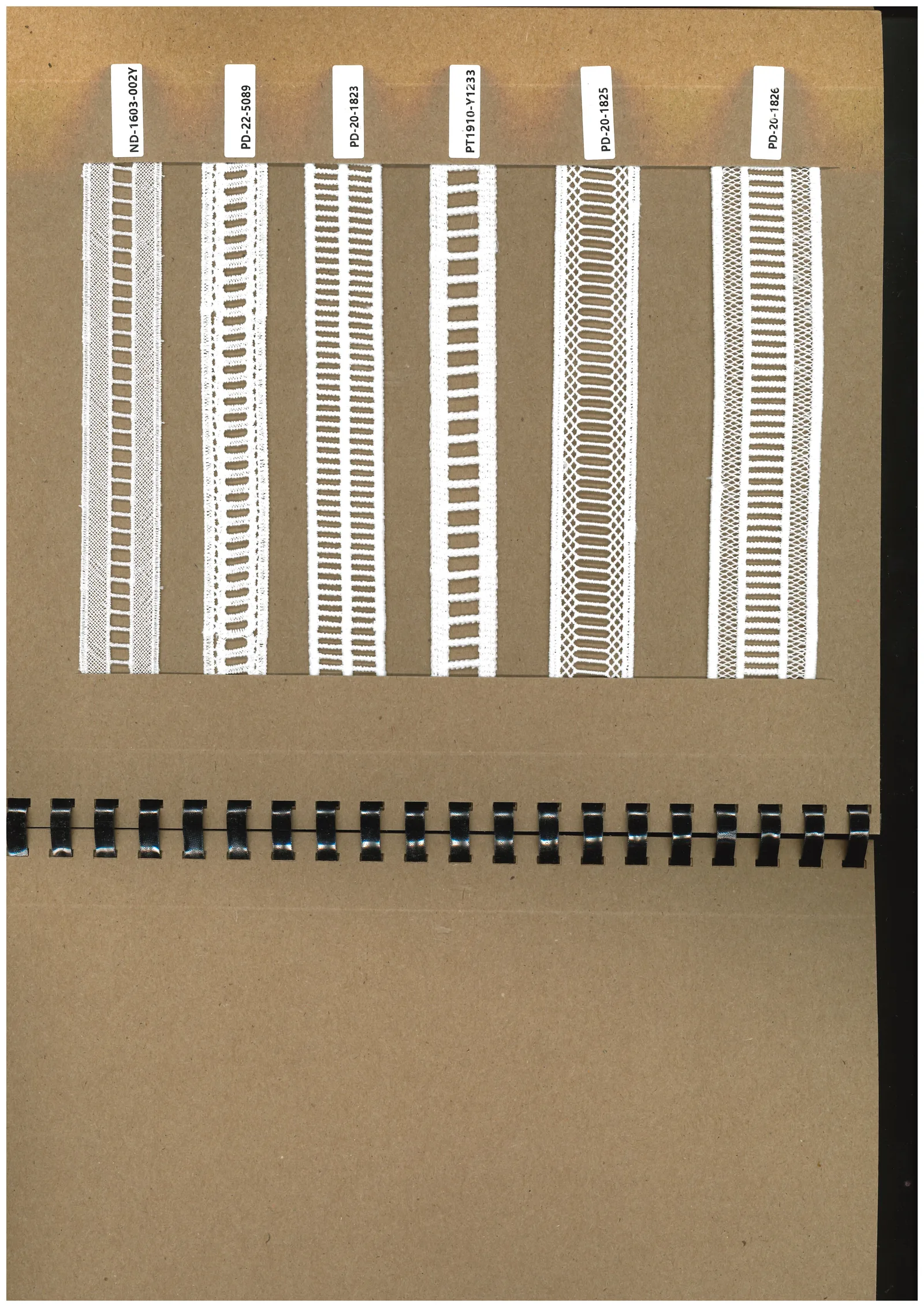 Lace trim sample